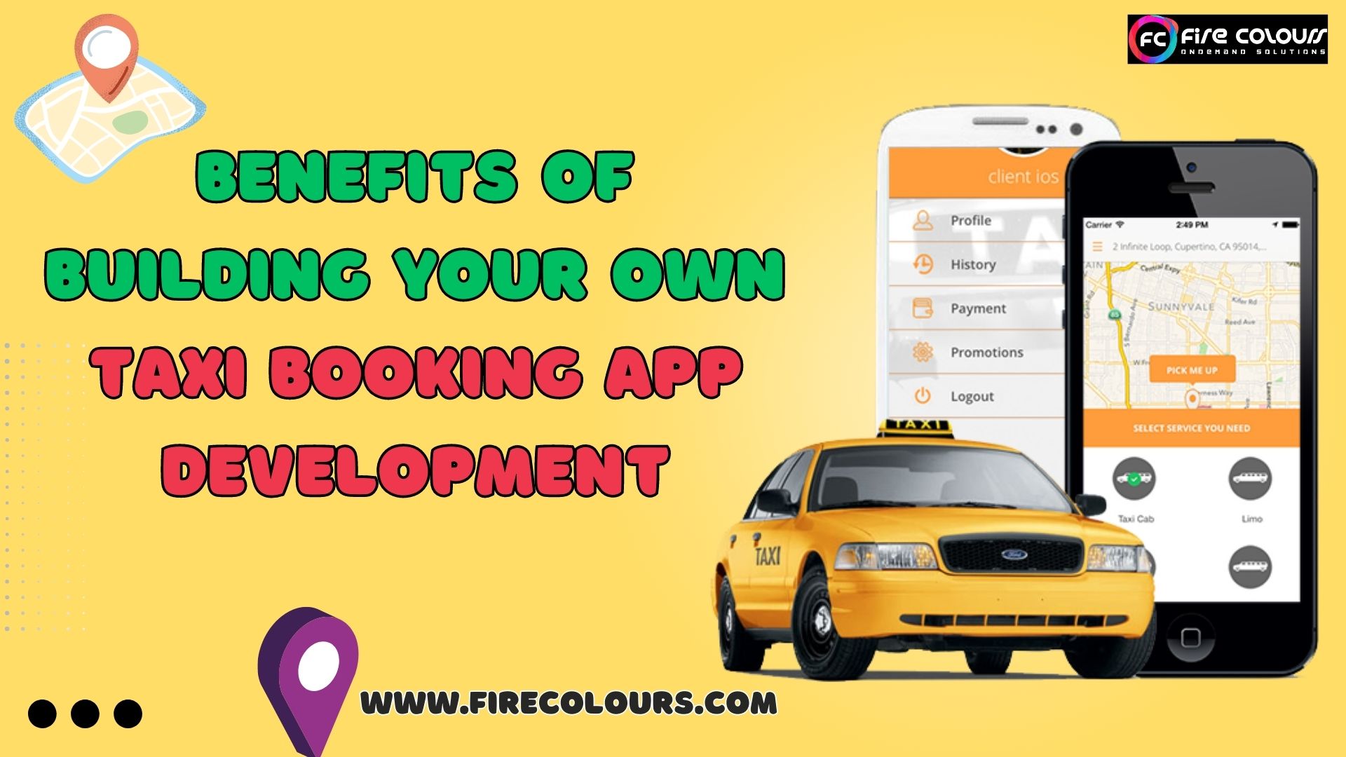 Taxi Booking App Development