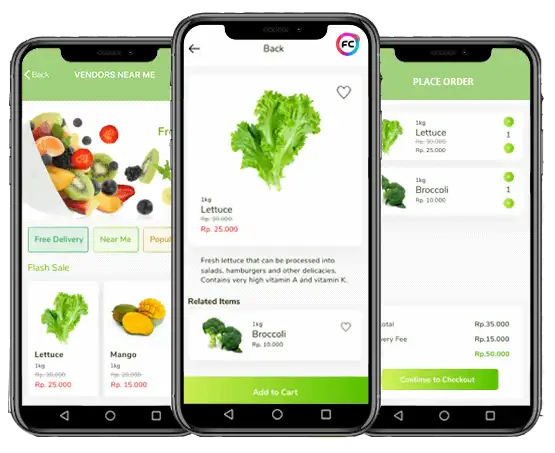 On demand grocery delivery app development