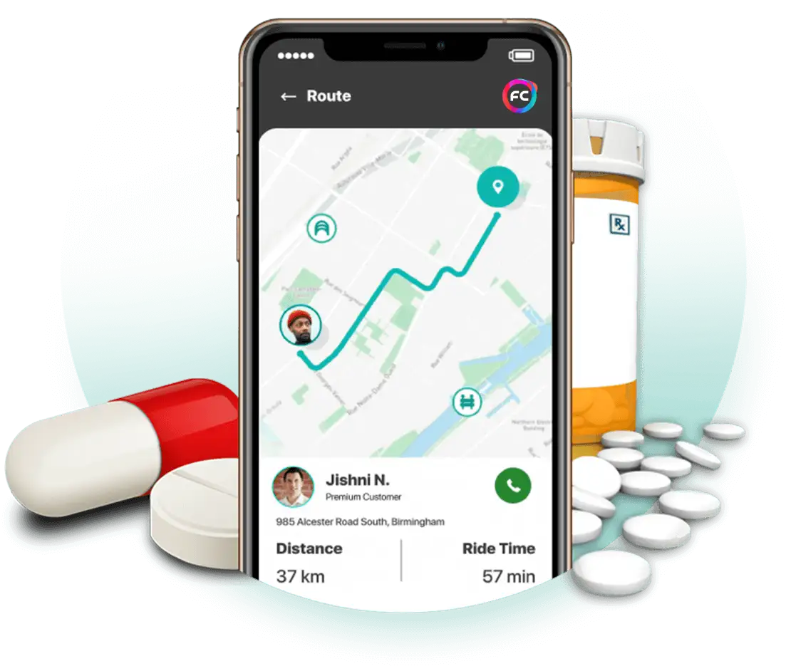 Online pharmacy app development