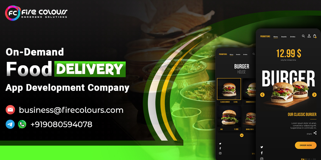 Food Delivery App Development Company | Firecolours